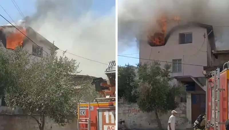 Hatay'da Ev Yangını: Küçük Çocuğun Hayatı Tehlikede, Şehir Şokta