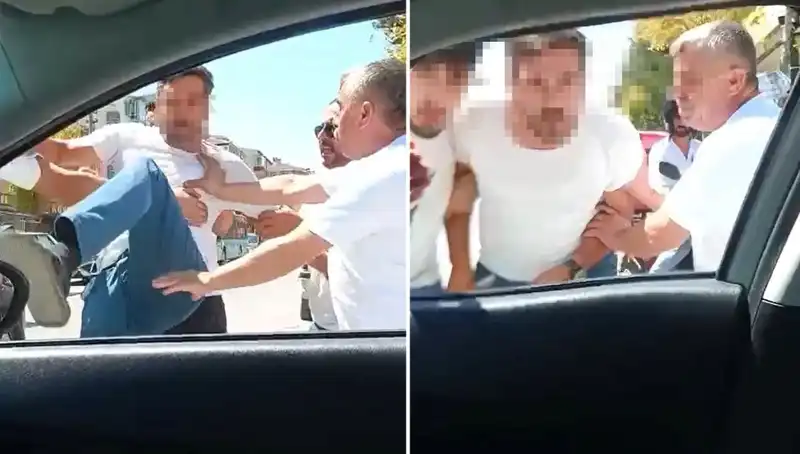 Trafikte Dehşeti Yaşatan Dolmuş Şoförü, Korku Dolu Anlar Yaşattı!