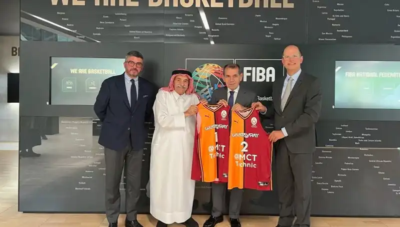 Galatasaray Basketbol Takımı, FIBA Yönetimini Ziyaret Etti