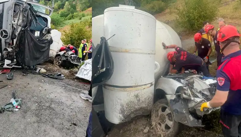 Beton Mikseri Faciası: Otomobilin Üzerine Devrildi, Hayatını Kaybeden Var